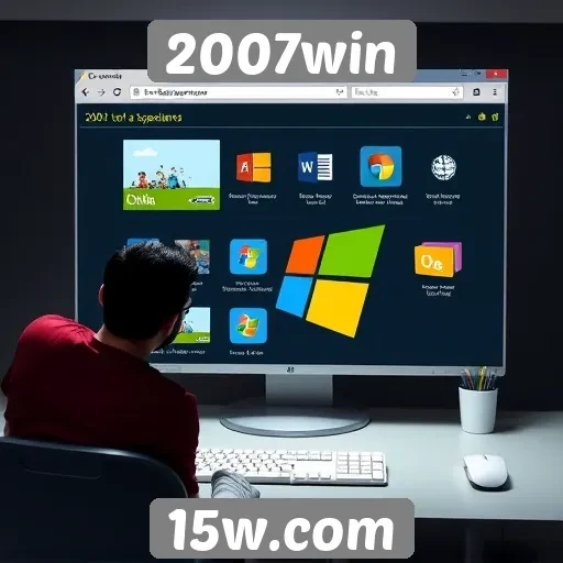 Experiência do usuário no site 2007win